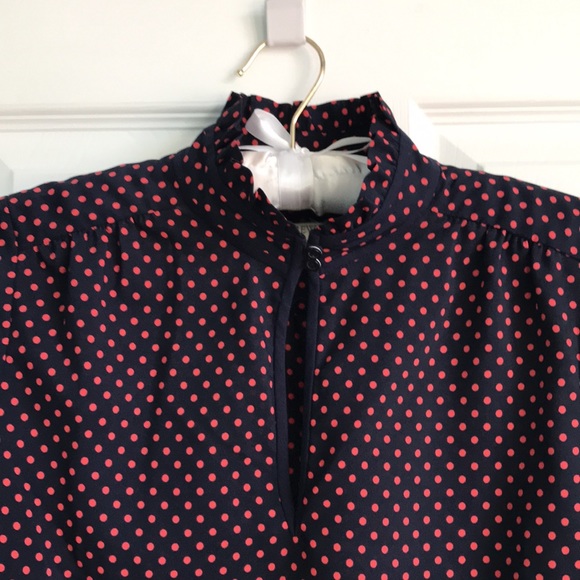LAST CHANCE | Like New! J. Crew Polka Dot Top - Picture 5 of 9